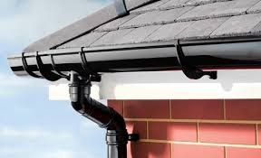 Gutter installation close-up